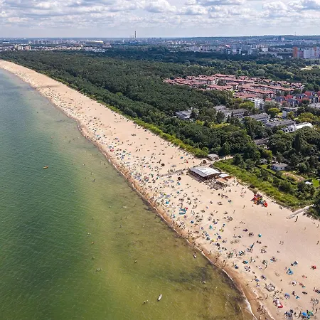 Maris Piastowska 210 Premium Standard Entrance 63 Jelitkowo With Terrace & Parking By Oneapartments